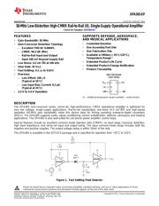 OPA365AMDBVTEP Datenblatt PDF