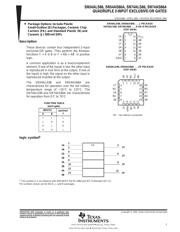 SN74ALS86 datasheet.datasheet_page 1