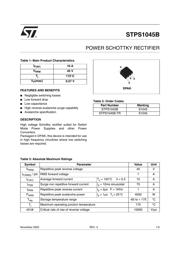 STPS1045BTRR datasheet.datasheet_page 1