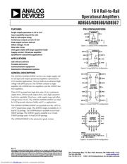 AD8566 datasheet.datasheet_page 1