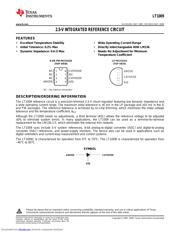 LT1009CDR Datenblatt PDF