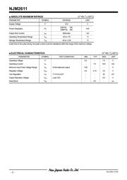 NJM2611M-TE1 datasheet.datasheet_page 2