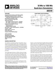 AD8348ARU datasheet.datasheet_page 1