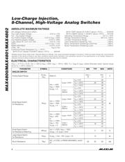 MAX4800CXZ+ datasheet.datasheet_page 2