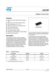 L6219 datasheet.datasheet_page 1