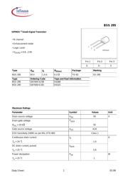 BSS295 datasheet.datasheet_page 1