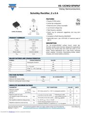 VS-12CWQ10FNTRLPBF 数据规格书 1