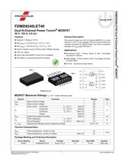 FDMD8240LET40 datasheet.datasheet_page 2