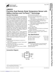 LM95231CIMM-1 datasheet.datasheet_page 1