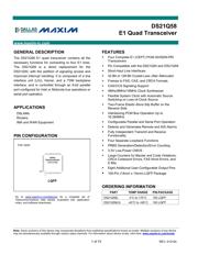 DS21Q58LN datasheet.datasheet_page 1