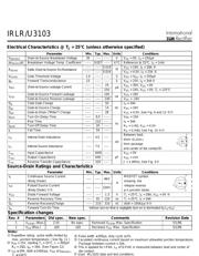 IRLR3103 数据规格书 2