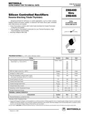 2N6404 Datenblatt PDF