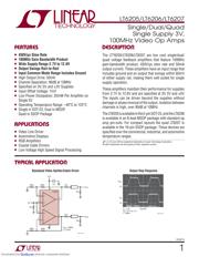 LT6206 datasheet.datasheet_page 1