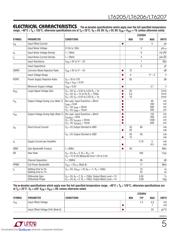 LT6206 datasheet.datasheet_page 5