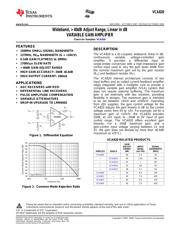 VCA820IDRG4 datasheet.datasheet_page 1