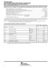 SN74ABTE16246DGG 数据规格书 4