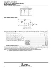SN74ACT573DW datasheet.datasheet_page 2