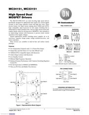 MC34151PG Datenblatt PDF