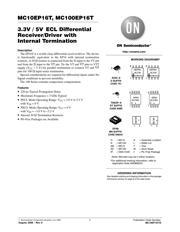 MC10EP16TDTR2G datasheet.datasheet_page 1