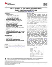 DAC7311IDCKRG4 数据规格书 1