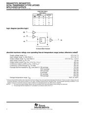 SN74AHCT373DBR datasheet.datasheet_page 2