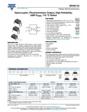 SFH617A-3 Datenblatt PDF