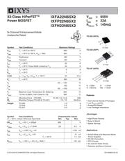 IXFA22N65X2 datasheet.datasheet_page 1