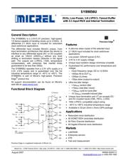 SY89856UMGTR datasheet.datasheet_page 1