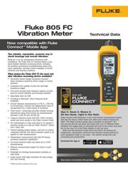 FLUKE-805 FC 数据规格书 1
