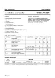 TDA1517 datasheet.datasheet_page 2