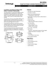 ISL22511WFRU10Z-TK datasheet.datasheet_page 1