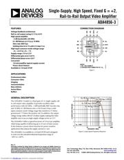 ADA4856-3 datasheet.datasheet_page 1