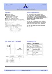 AS6C1008-55PCN Datenblatt PDF
