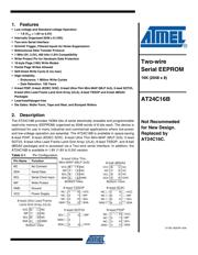 AT24C16B-TH-B 数据规格书 1