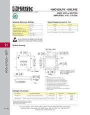 HMC429LP4ETR 数据规格书 5