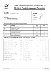 2SA940 datasheet.datasheet_page 1