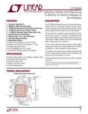 LTC6945 数据规格书 1