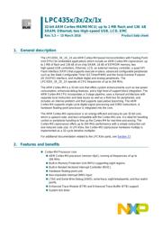 LPC4357JBD208E Datenblatt PDF