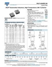 IHLP4040DZER5R6M8A 数据规格书 1