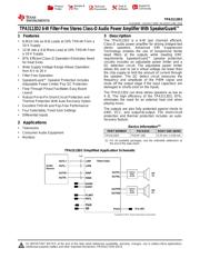 TPA3113D2PWPR 数据手册