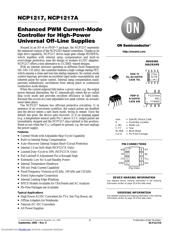 NCP1217A datasheet.datasheet_page 1