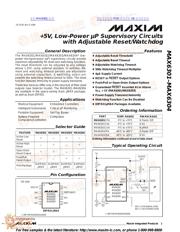 MAX6301 数据手册