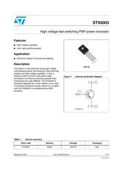 ST93003 datasheet.datasheet_page 1