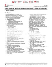 CC3200-LAUNCHXL Datenblatt PDF