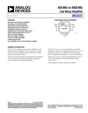 ADL5523ACPZ-R7 datasheet.datasheet_page 1