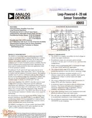 AD693 datasheet.datasheet_page 1