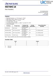 HD74HC14P datasheet.datasheet_page 3