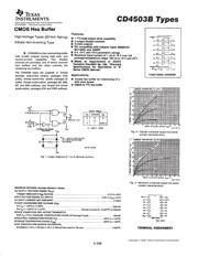CD4503BM96 Datenblatt PDF
