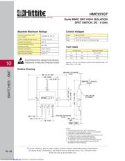 HMC231G7_08 数据规格书 3