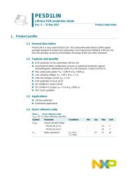 PESD1LIN 数据规格书 1